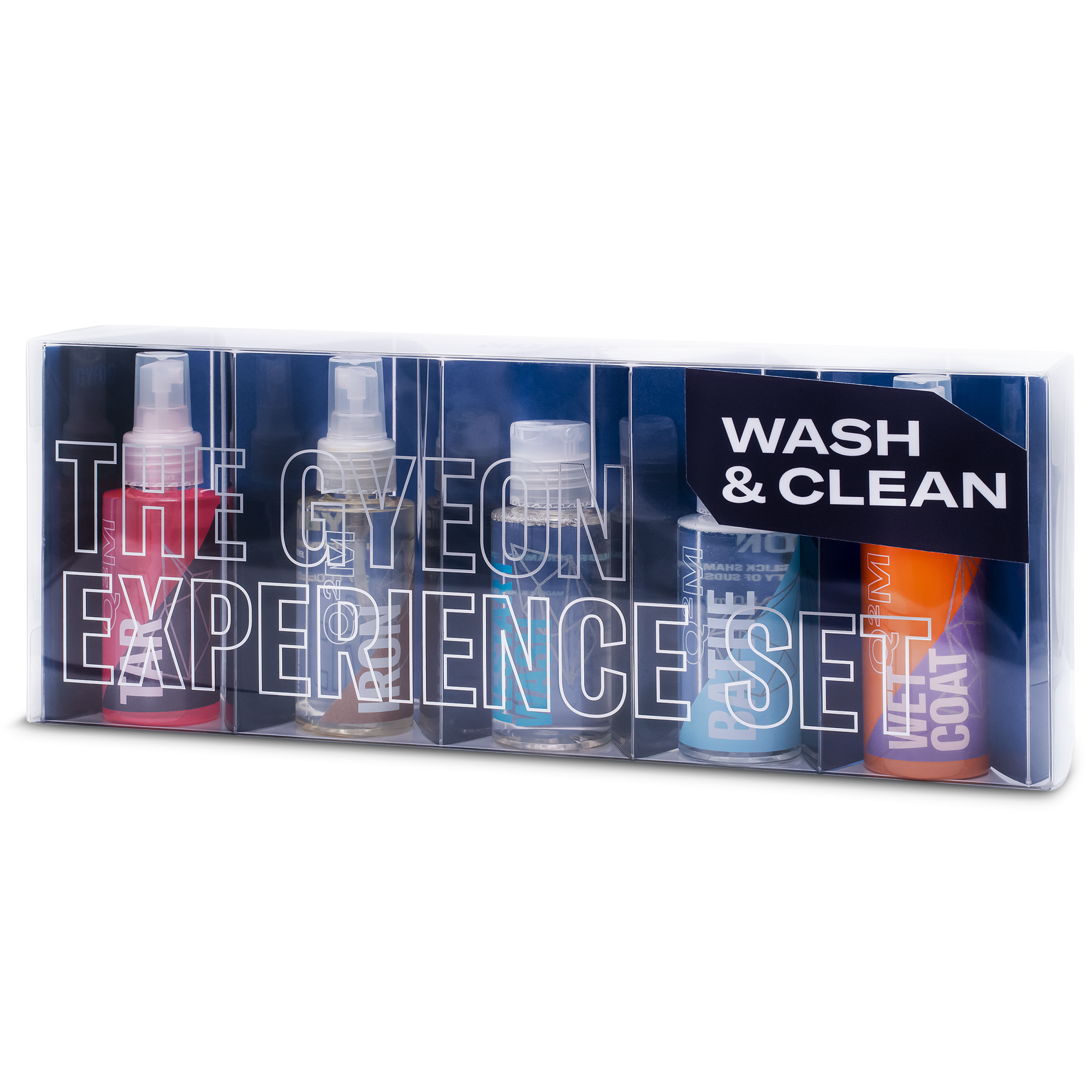 Gyeon Q2M Wash&Clean Set - zestaw testerów 9x80ml