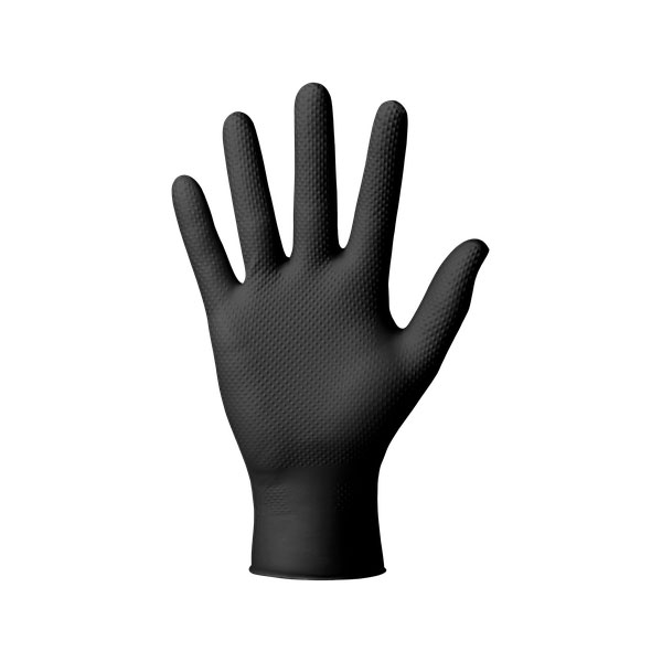 Hand Armor Diamond XL - rękawice jednorazowe nitrylowe czarne 1 Hand Armor Diamond XL - rękawice jednorazowe nitrylowe czarne