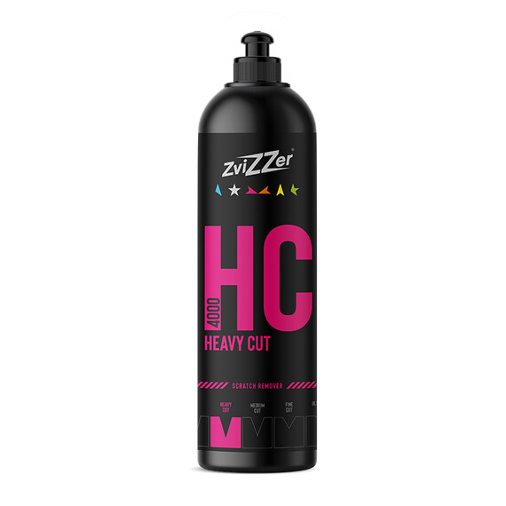 ZviZZer HC4000 Heavy Cut Red 750ml - tnąca pasta polerska 1 ZviZZer HC4000 Heavy Cut Red 750ml - tnąca pasta polerska