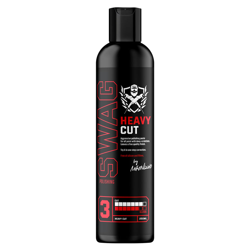Swag HEAVY CUT V2 250ml - mocno ścierna pasta polerska 1 Swag HEAVY CUT V2 250ml - mocno ścierna pasta polerska