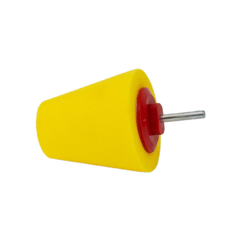 Honey Cone 85mm Żółty - stożek polerski miękki 1 Honey Cone 85mm Żółty - stożek polerski miękki