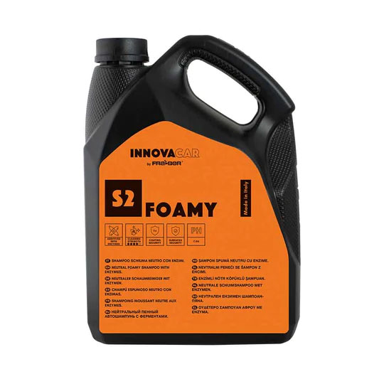 Innovacar S2 Foamy 4,54L - neutralny szampon i piana aktywna 1 Innovacar S2 Foamy 4
