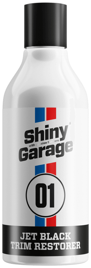 Shiny Garage Jet Black Trim Restorer 500ml -dressing do plastików zewnętrznych