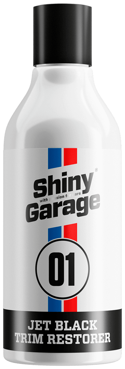 Shiny Garage Jet Black Trim Restorer 500ml -dressing do plastików zewnętrznych 1 Shiny Garage Jet Black Trim Restorer 500ml -dressing do plastików zewnętrznych