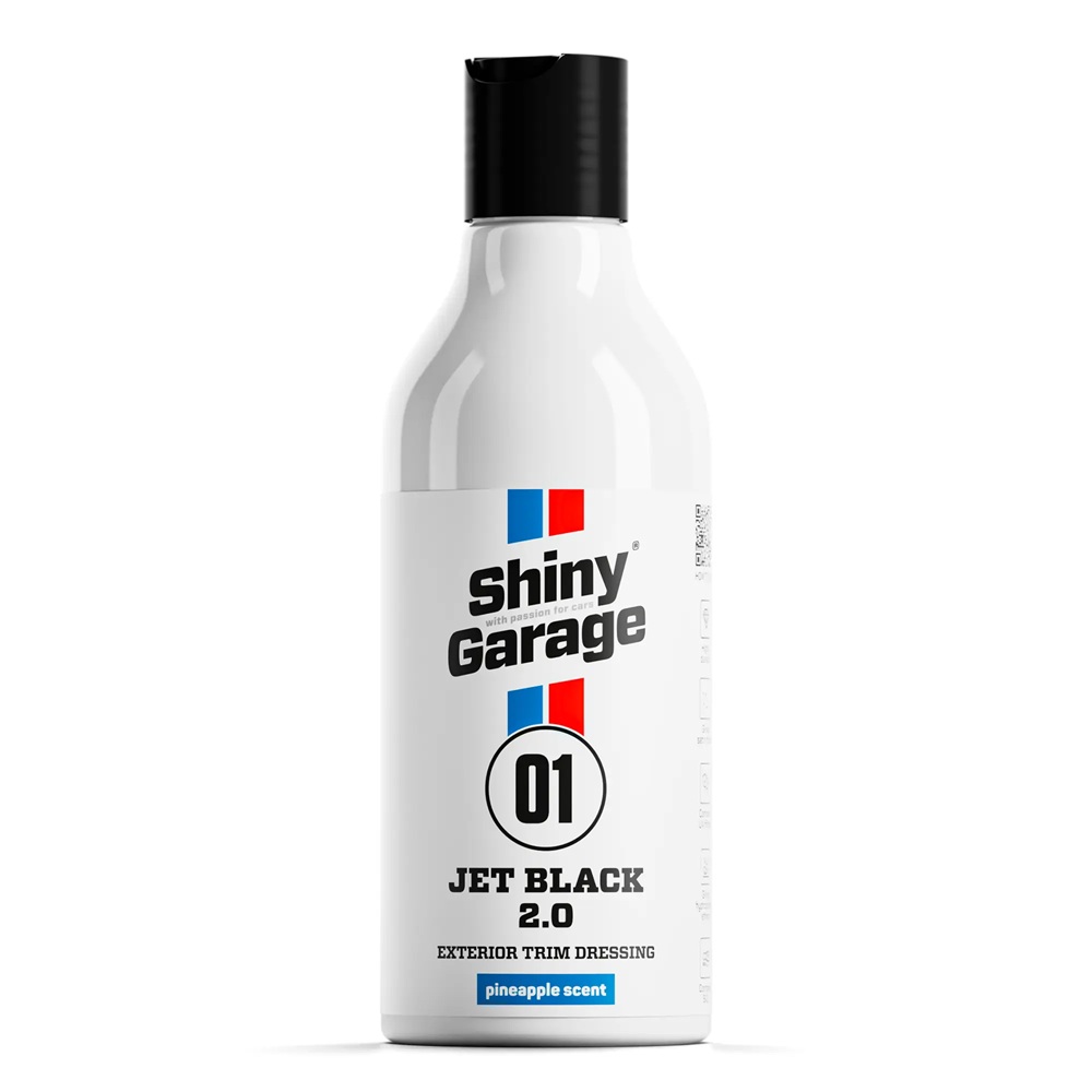 Shiny Garage Jet Black Trim Restorer 2.0 250ml - dressing do plastików zewnętrznych 1 Shiny Garage Jet Black Trim Restorer 2.0 250ml - dressing do plastików zewnętrznych