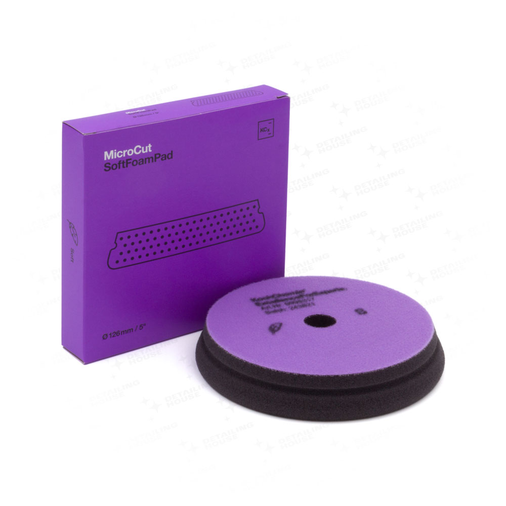 Koch Chemie Gąbka Micro Cut Soft Fioletowa 126mm 1 Koch Chemie Gąbka Micro Cut Soft Fioletowa 126mm