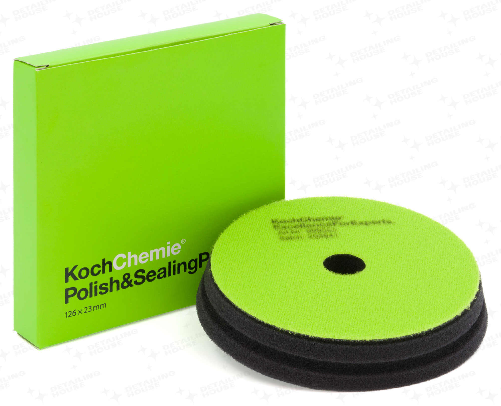 Koch Chemie Gąbka Polish&Sealing Zielona 126mm 1 Koch Chemie Gąbka Polish&Sealing Zielona 126mm
