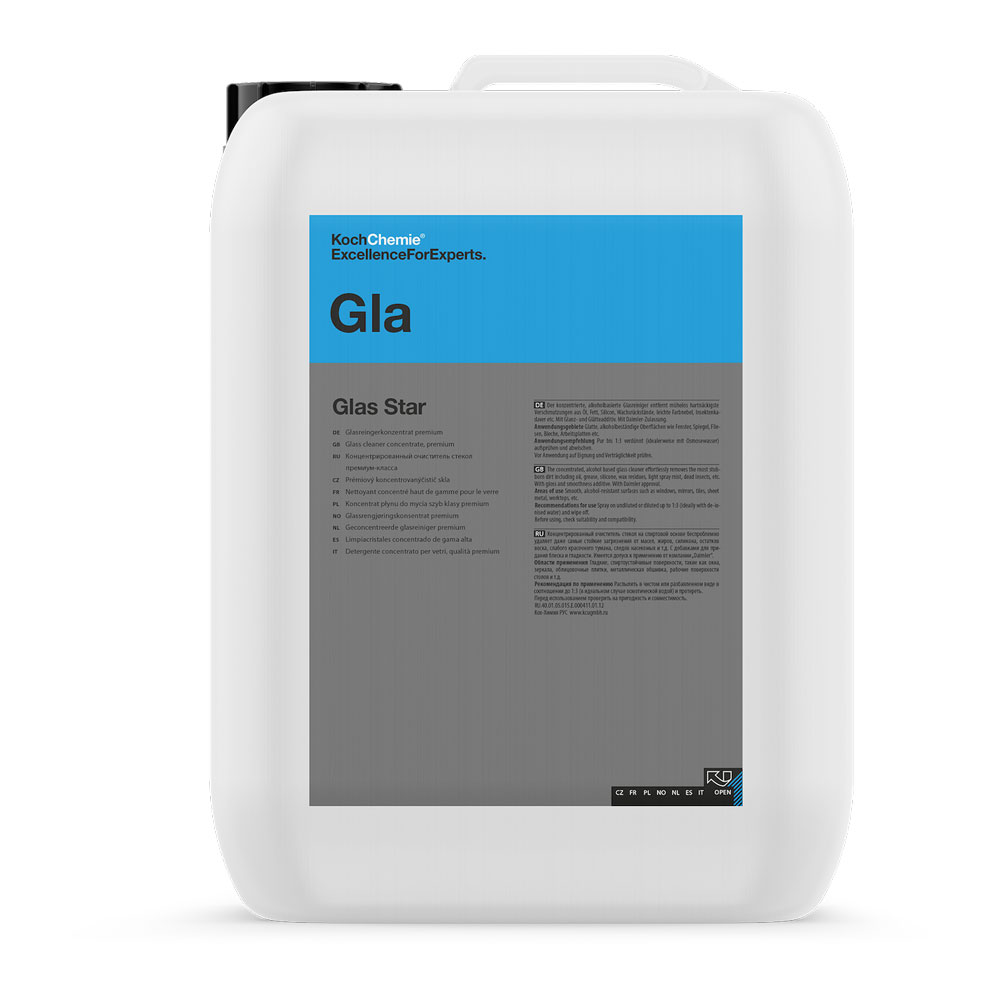 Koch Chemie Glas Star 10L - koncentrat płynu do mycia szyb 1 Koch Chemie Glas Star 10L - koncentrat płynu do mycia szyb