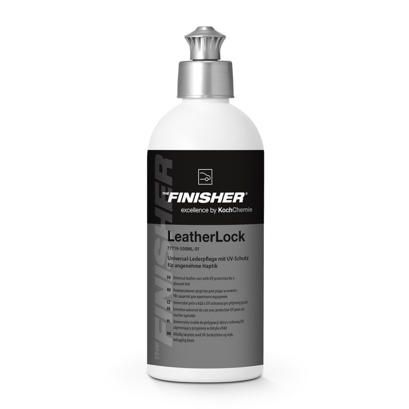 Koch Chemie Finisher Leatherlock odżywka do tapicerki skórzanej z ochroną UV 500ml 1 Koch Chemie Finisher Leatherlock odżywka do tapicerki skórzanej z ochroną UV 500ml