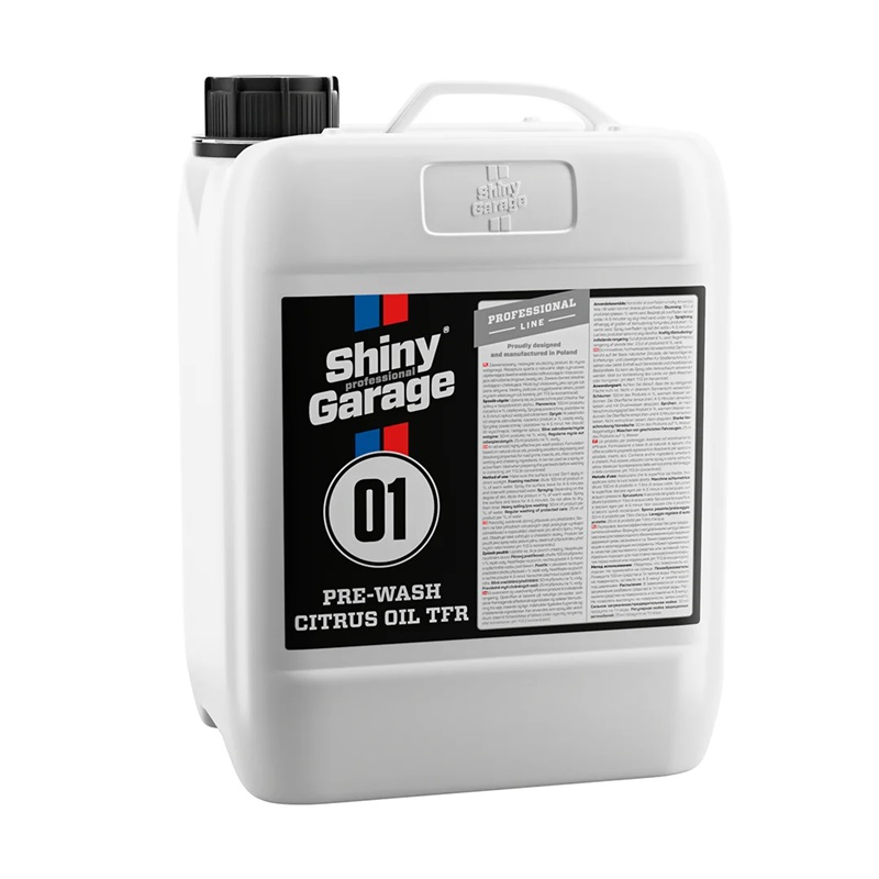 Shiny Garage Pre-Wash Citrus Oil 5L - produkt do mycia wstępnego 1 Shiny Garage Pre-Wash Citrus Oil 5L - produkt do mycia wstępnego