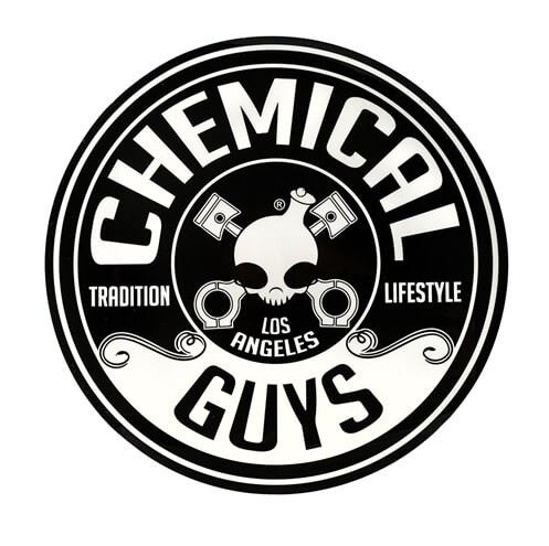 Chemical Guys Logo Sticker Circle 125mm 1 Chemical Guys Logo Sticker Circle 125mm