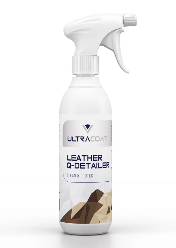 Ultracoat Leather Q-Detailer 500ml - produkt do czyszczenia i zabezpieczenia skóry 1 Ultracoat Leather Q-Detailer 500ml - produkt do czyszczenia i zabezpieczenia skóry