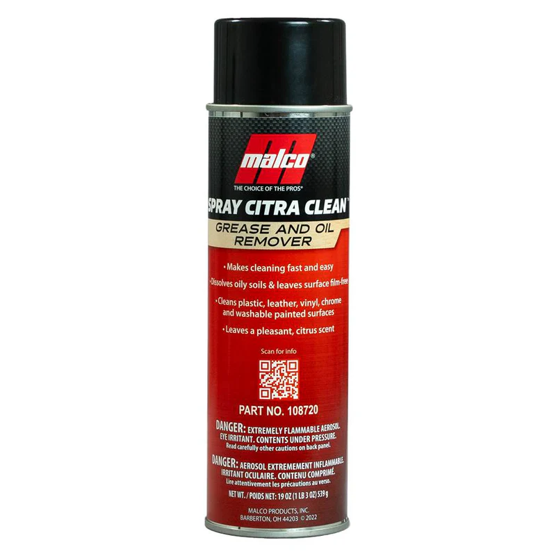 Malco Spray Citra Clean 560ml - środek czyszczący w sprayu 1 Malco Spray Citra Clean 560ml - środek czyszczący w sprayu