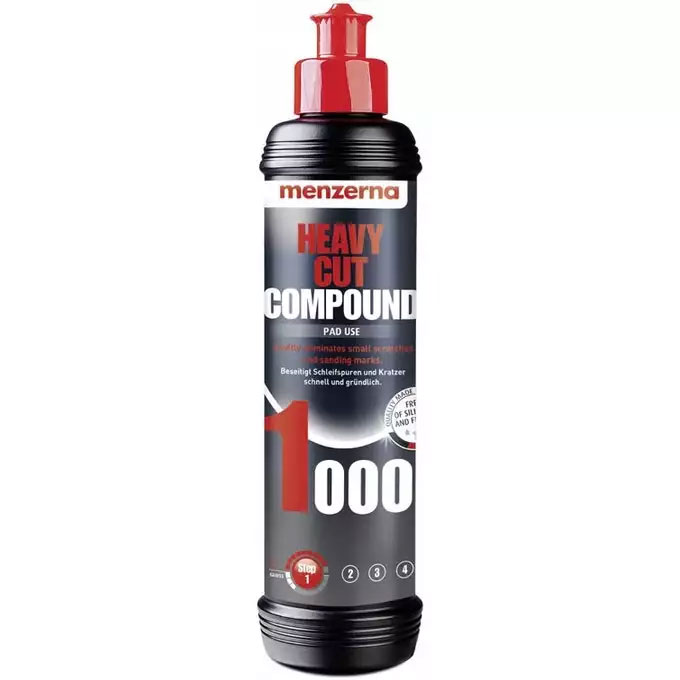 Menzerna Heavy Cut Compound 1000 250ml - mocno ścierna pasta polerska 1 Menzerna Heavy Cut Compound 1000 250ml - mocno ścierna pasta polerska
