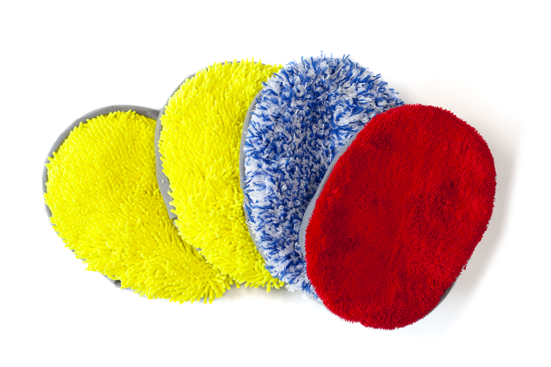 AVA 4 pcs Mix Microfiber Pads