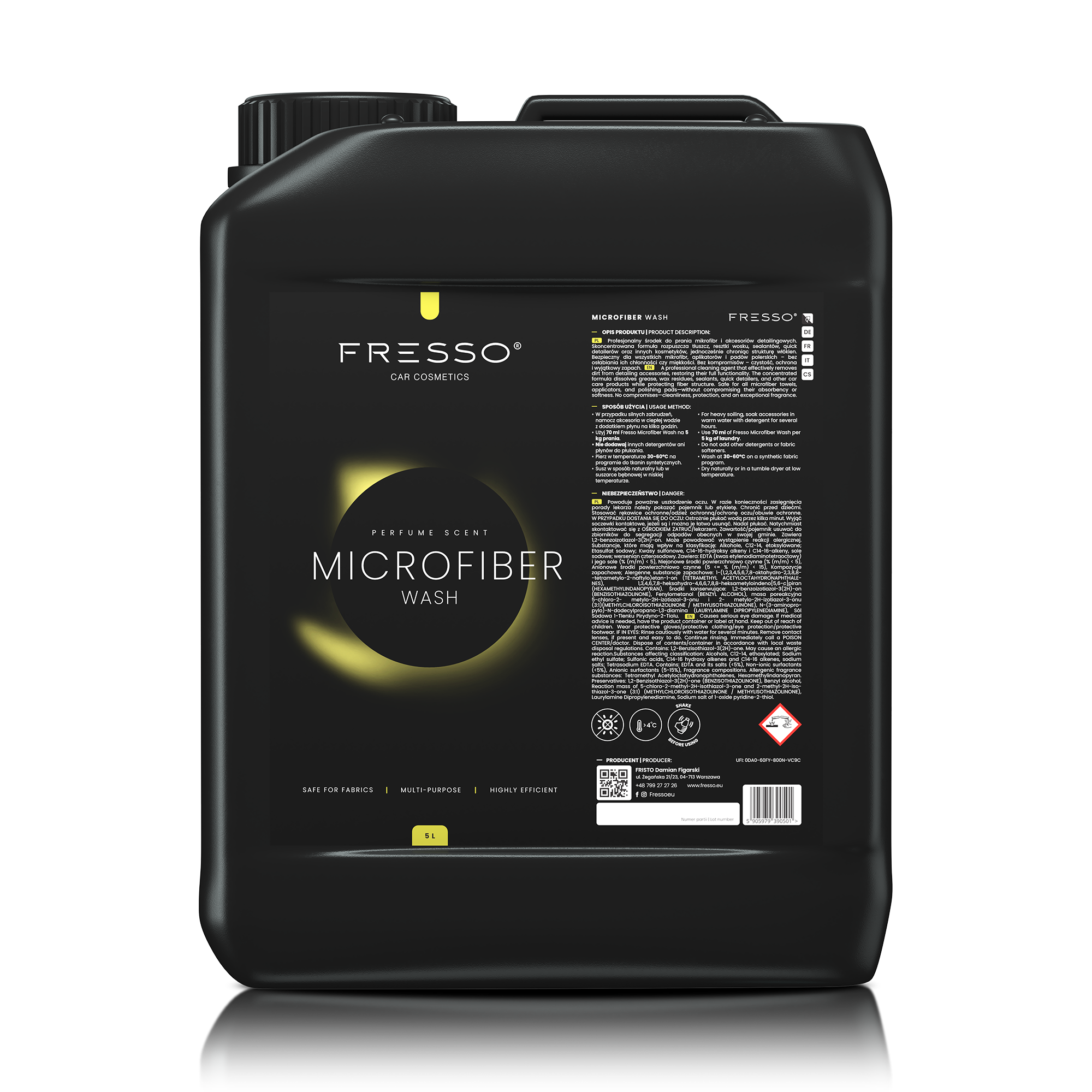 Fresso Microfiber Wash 5L 1 Fresso Microfiber Wash 5L