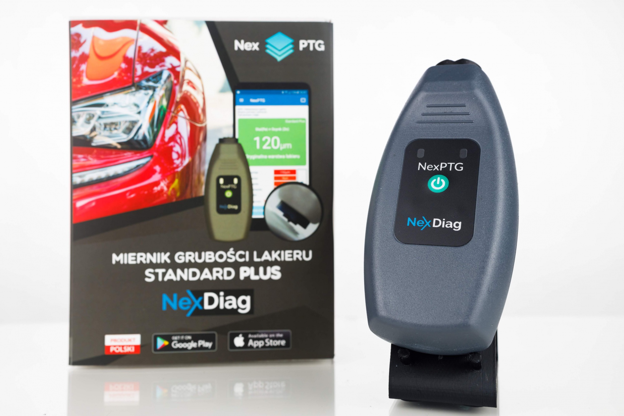 NexPTG Standard Plus PL - bezprzewodowy miernik grubości lakieru