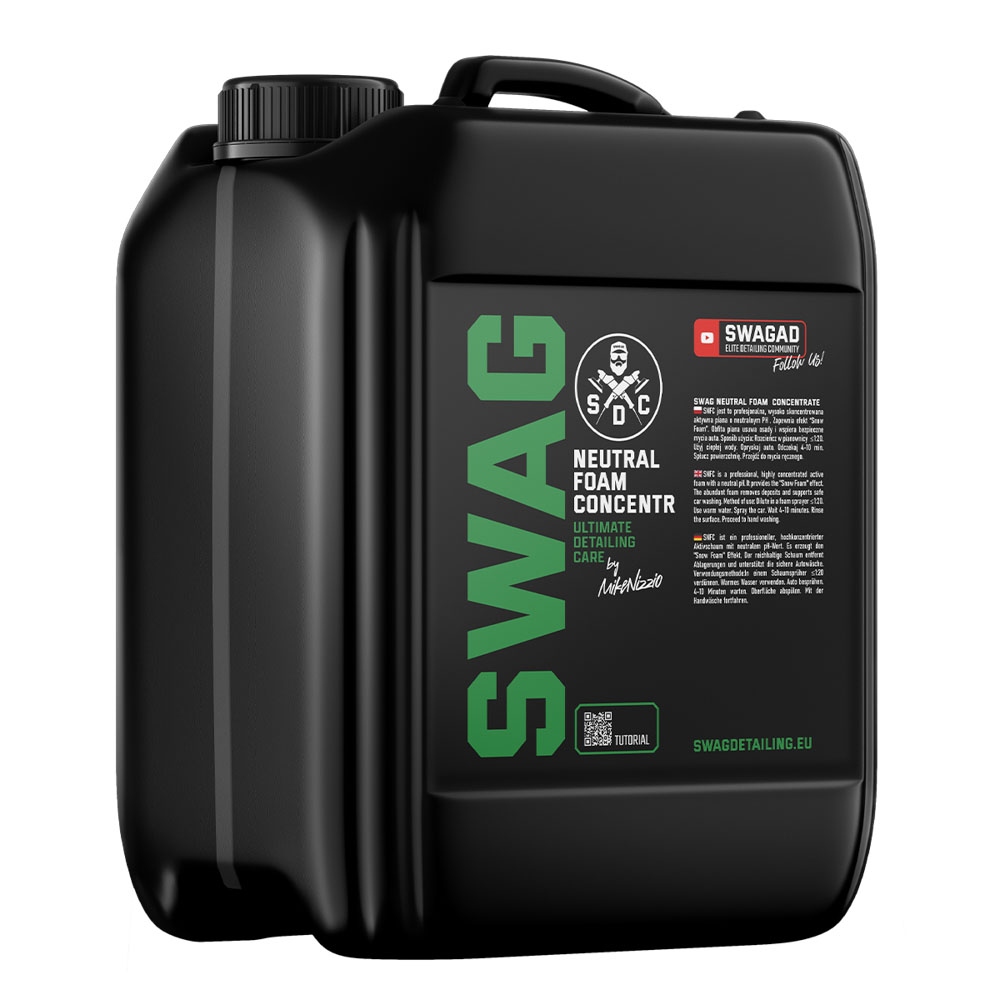Swag NEUTRAL FOAM V3 5L - aktywna gęsta piana o neutralnym pH 1 Swag NEUTRAL FOAM V3 5L - aktywna gęsta piana o neutralnym pH