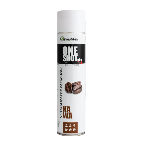 Freshtek One Shot Kawa 600ml - neutralizator zapachów 1 Freshtek One Shot Kawa 600ml - neutralizator zapachów