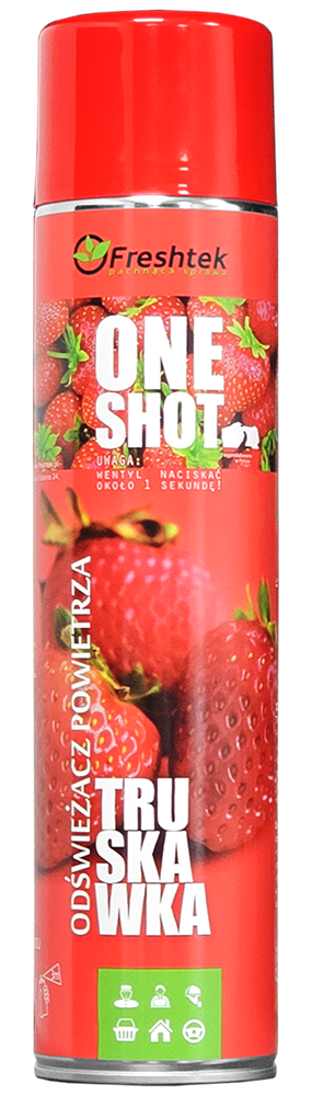 Freshtek One Shot Truskawka - odświeżacz powietrza