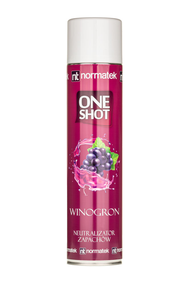 Normatek One Shot Black Grape 600ml - neutralizator zapachów 1 Normatek One Shot Black Grape 600ml - neutralizator zapachów