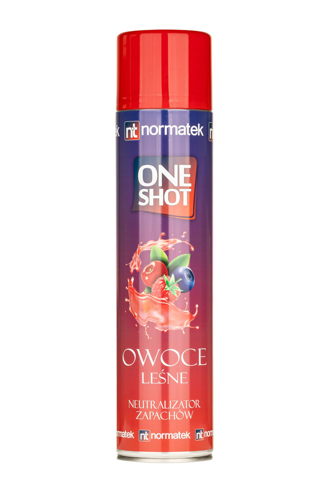 Normatek One Shot Owoce Leśne 600ml - neutralizator zapachów 1 Normatek One Shot Owoce Leśne 600ml - neutralizator zapachów