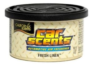 California Scents Linen - puszka zapachowa do auta o zapachu świeżego prania 42g