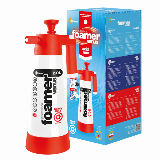 KWAZAR Venus Super Foamer ACID 2l + końcówki - ręczna pianownica 1 KWAZAR Venus Super Foamer ACID 2l + końcówki - ręczna pianownica