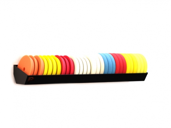 POKA Półka Na Pady Polerskie 80cm 1 POKA Półka Na Pady Polerskie 80cm
