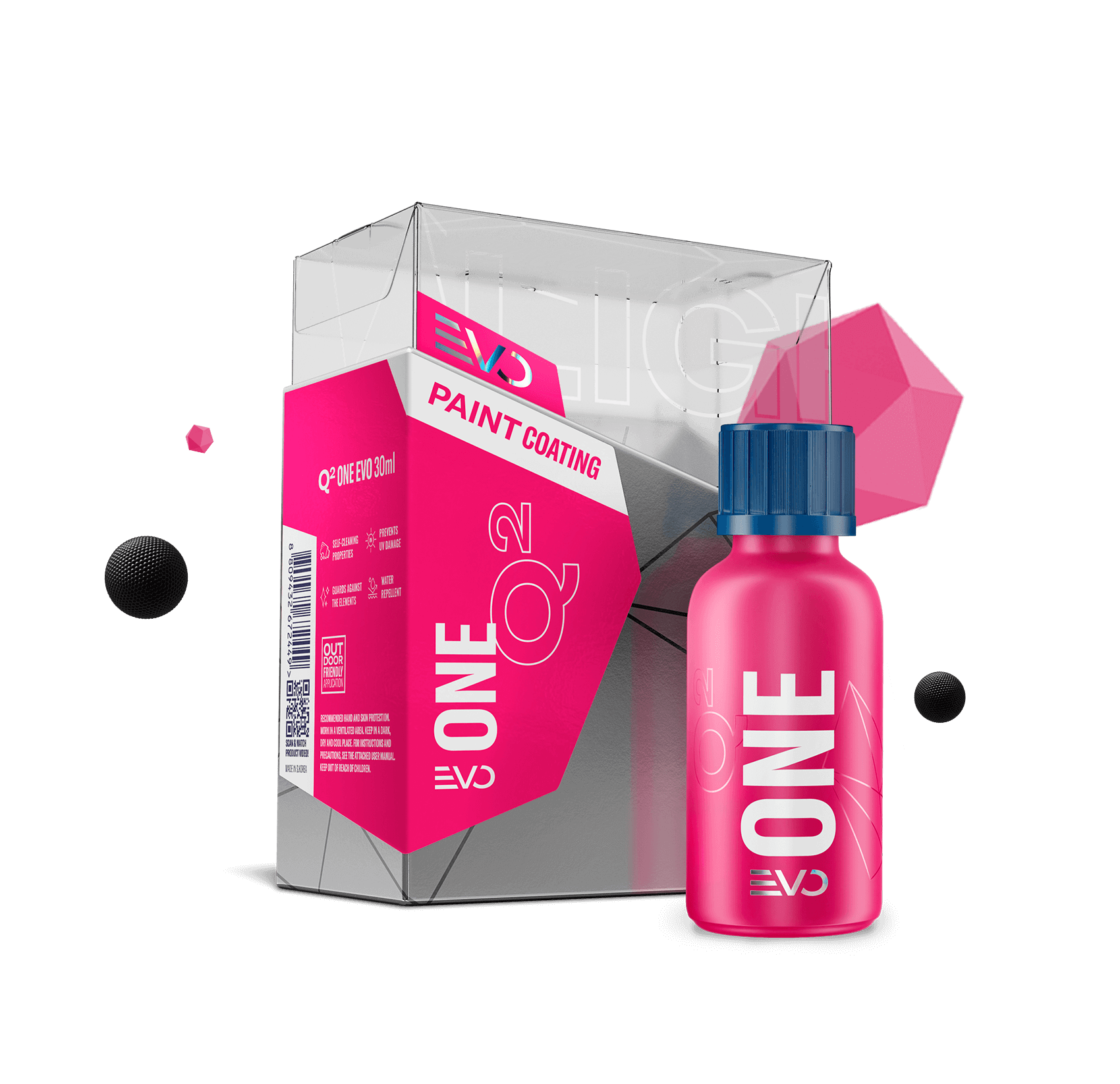 Gyeon Q2 One Evo Light Box 30ml - prosta w aplikacji powłoka ceramiczna 1 Gyeon Q2 One Evo Light Box 30ml - prosta w aplikacji powłoka ceramiczna