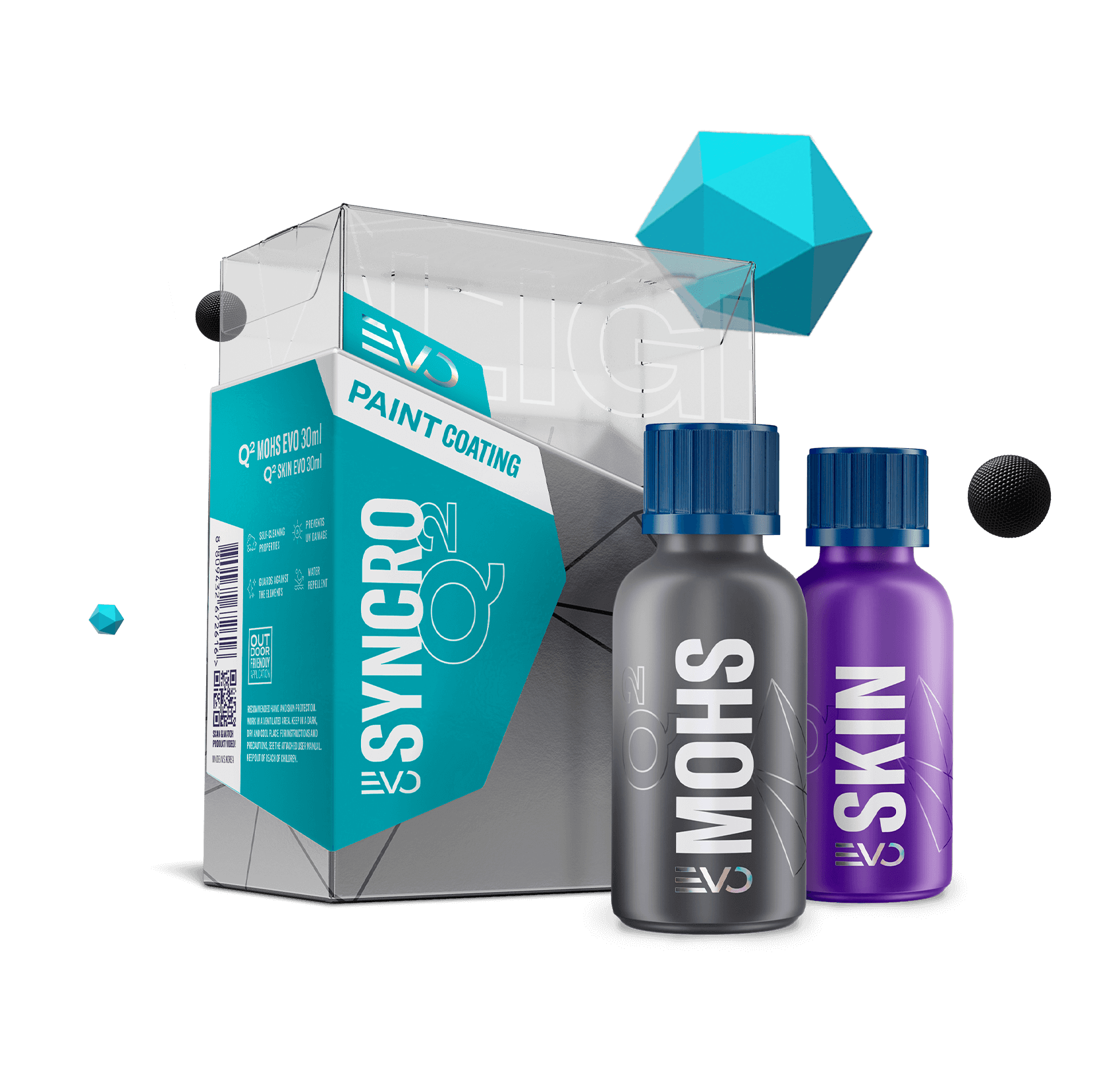 Gyeon Q2 Syncro Evo Light Box 30ml - powłoka ceramiczna 1 Gyeon Q2 Syncro Evo Light Box 30ml - powłoka ceramiczna