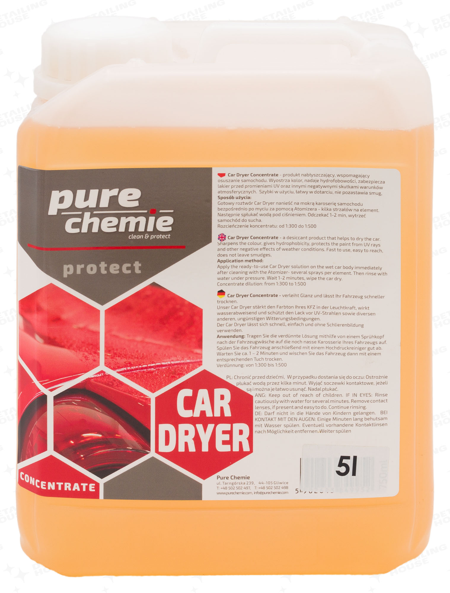 Pure Chemie Car Dryer Concentrate 5L 1 Pure Chemie Car Dryer Concentrate 5L