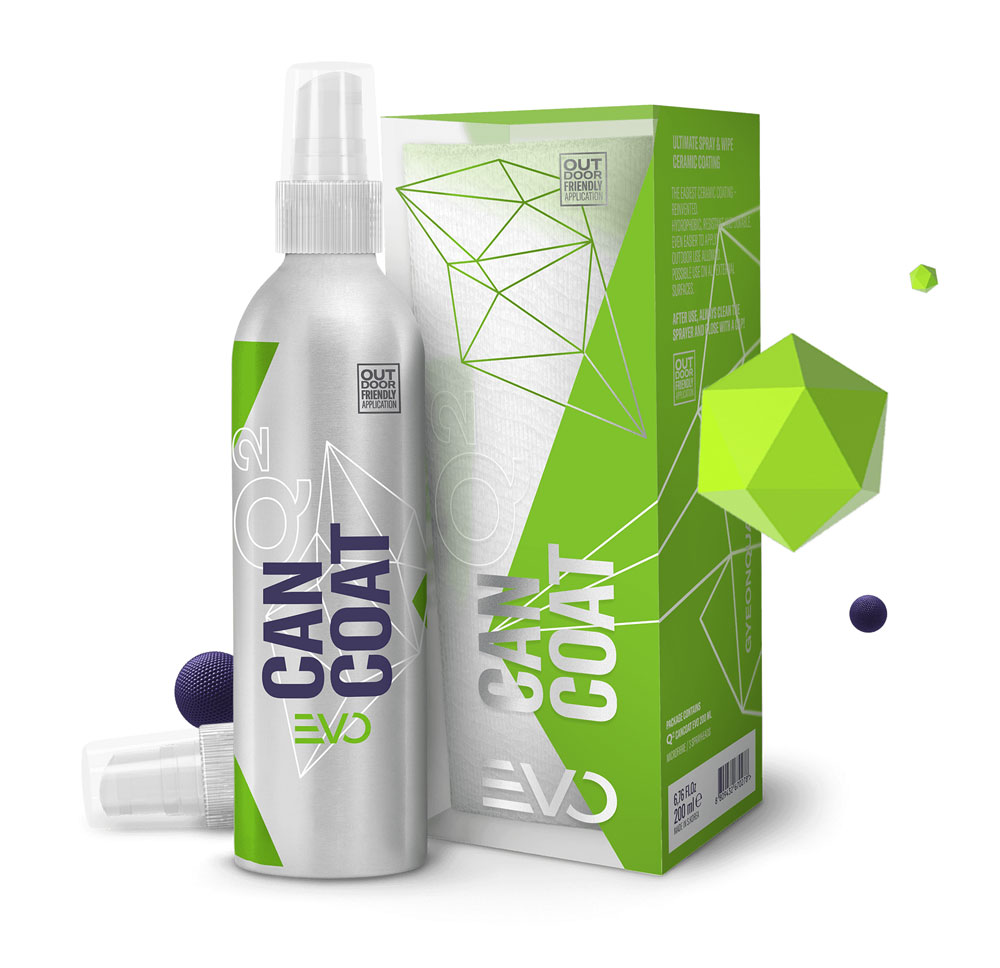 Gyeon Q2 CanCoat Evo 200ml - powłoka ochronna w sprayu 1 Gyeon Q2 CanCoat Evo 200ml - powłoka ochronna w sprayu