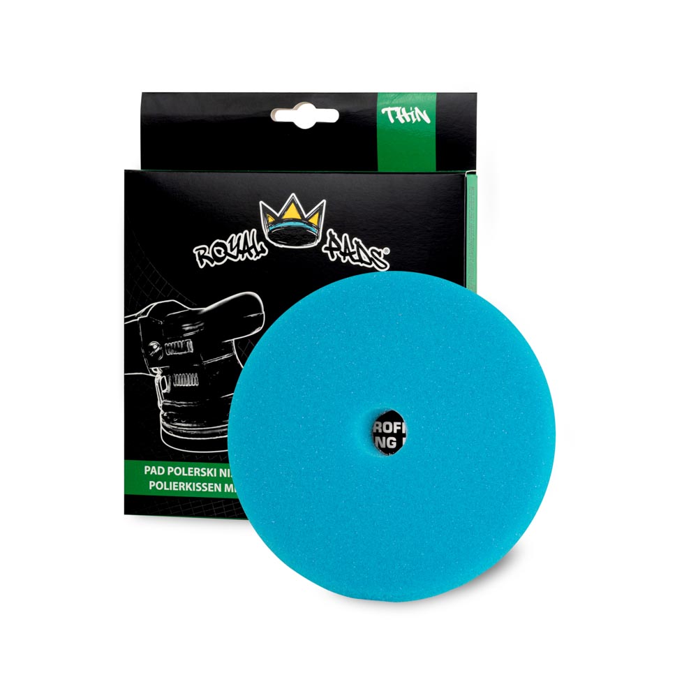 Royal Pads THIN Heavy Cut Pad 130mm Niebieski 1 Royal Pads THIN Heavy Cut Pad 130mm Niebieski