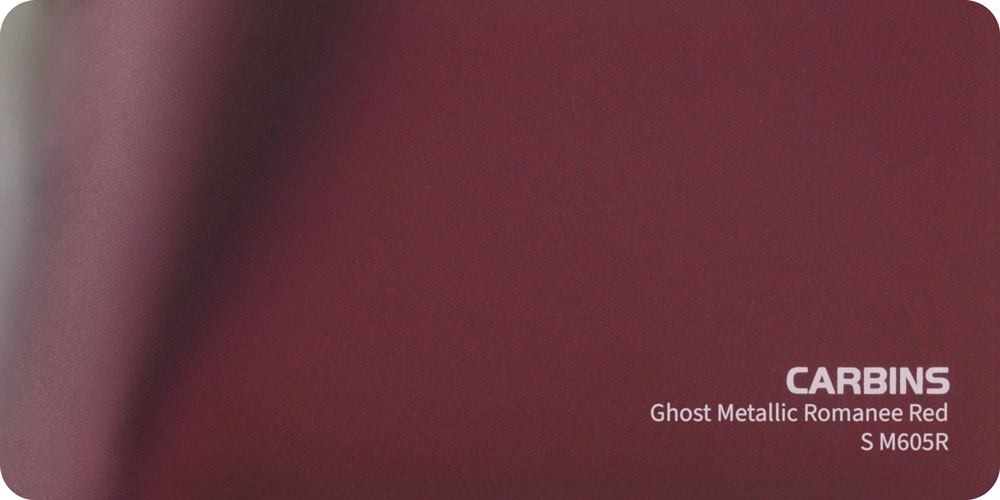 Carbins S M6/05R Ghost Metallic Romanee Red 1MB - folia do zmiany koloru samochodu 1 Carbins S M6/05R Ghost Metallic Romanee Red 1MB - folia do zmiany koloru samochodu