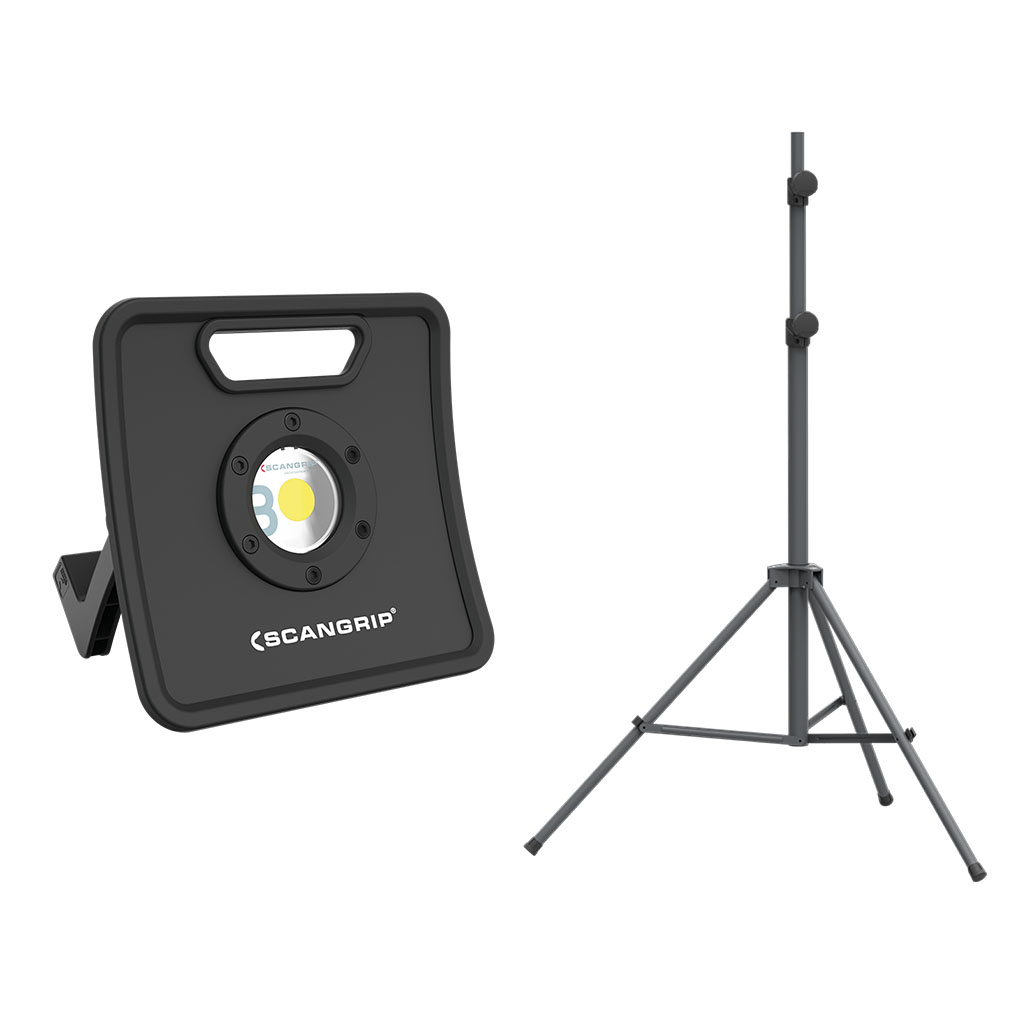 Scangrip Nova 4K + stojak Tripod 2m - lampa inspekcyjna ze statywem 1 Scangrip Nova 4K + stojak Tripod 2m - lampa inspekcyjna ze statywem