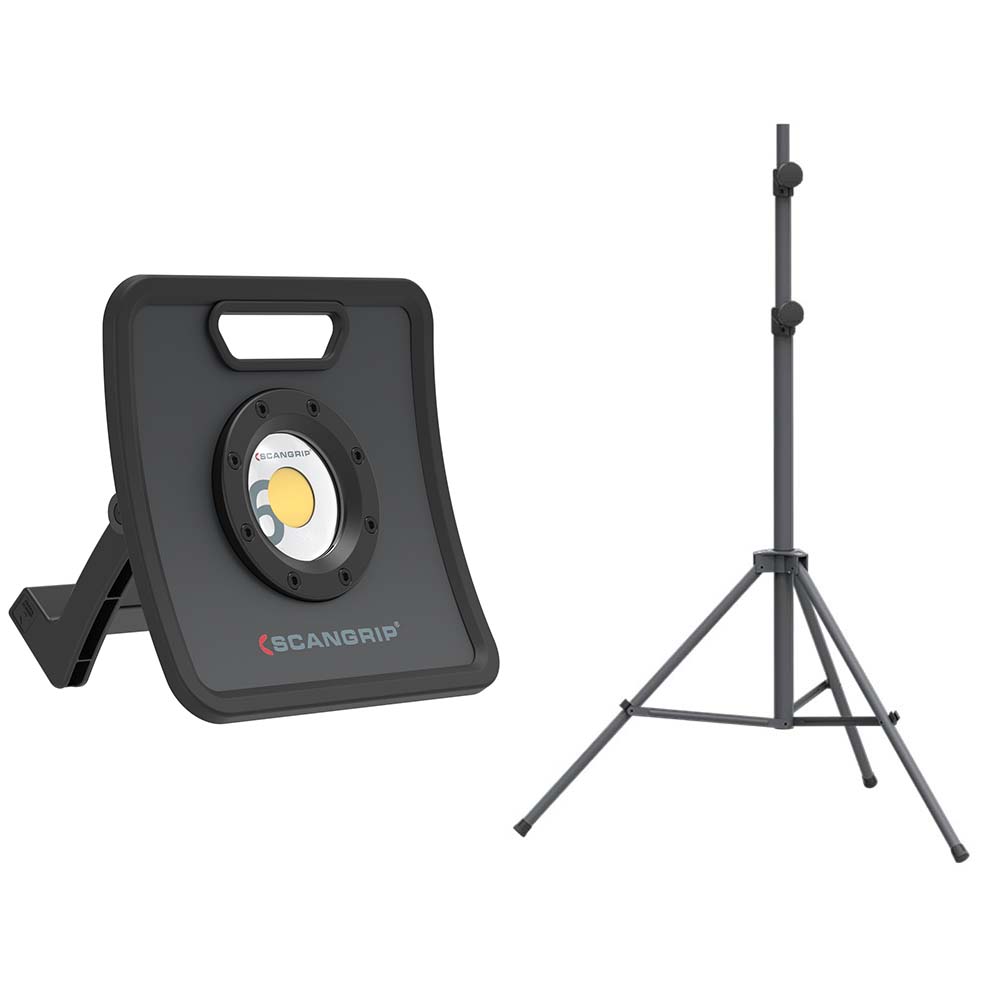 Scangrip Nova 6K + stojak Tripod - lampa inspekcyjna ze statywem 1 Scangrip Nova 6K + stojak Tripod - lampa inspekcyjna ze statywem
