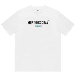 Seven Keep Things Clean White XL - koszulka z logo