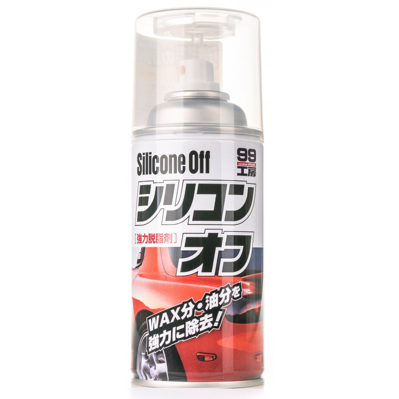 Soft99 Silicone Off 300ml - produkt do odtłuszczania lakieru