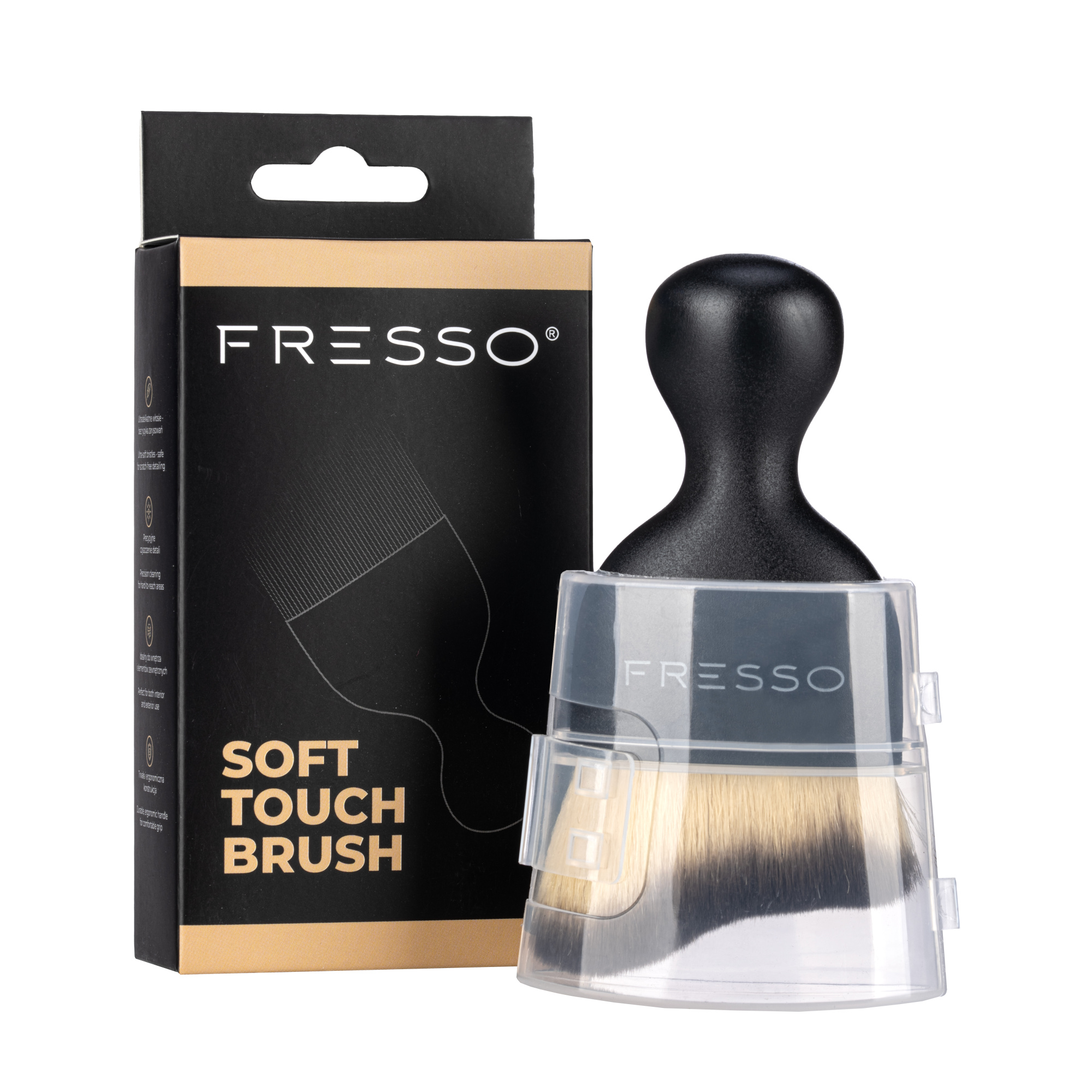 Fresso Soft Touch Brush -ultra miękki pędzelek detailingowy 1 Fresso Soft Touch Brush -ultra miękki pędzelek detailingowy