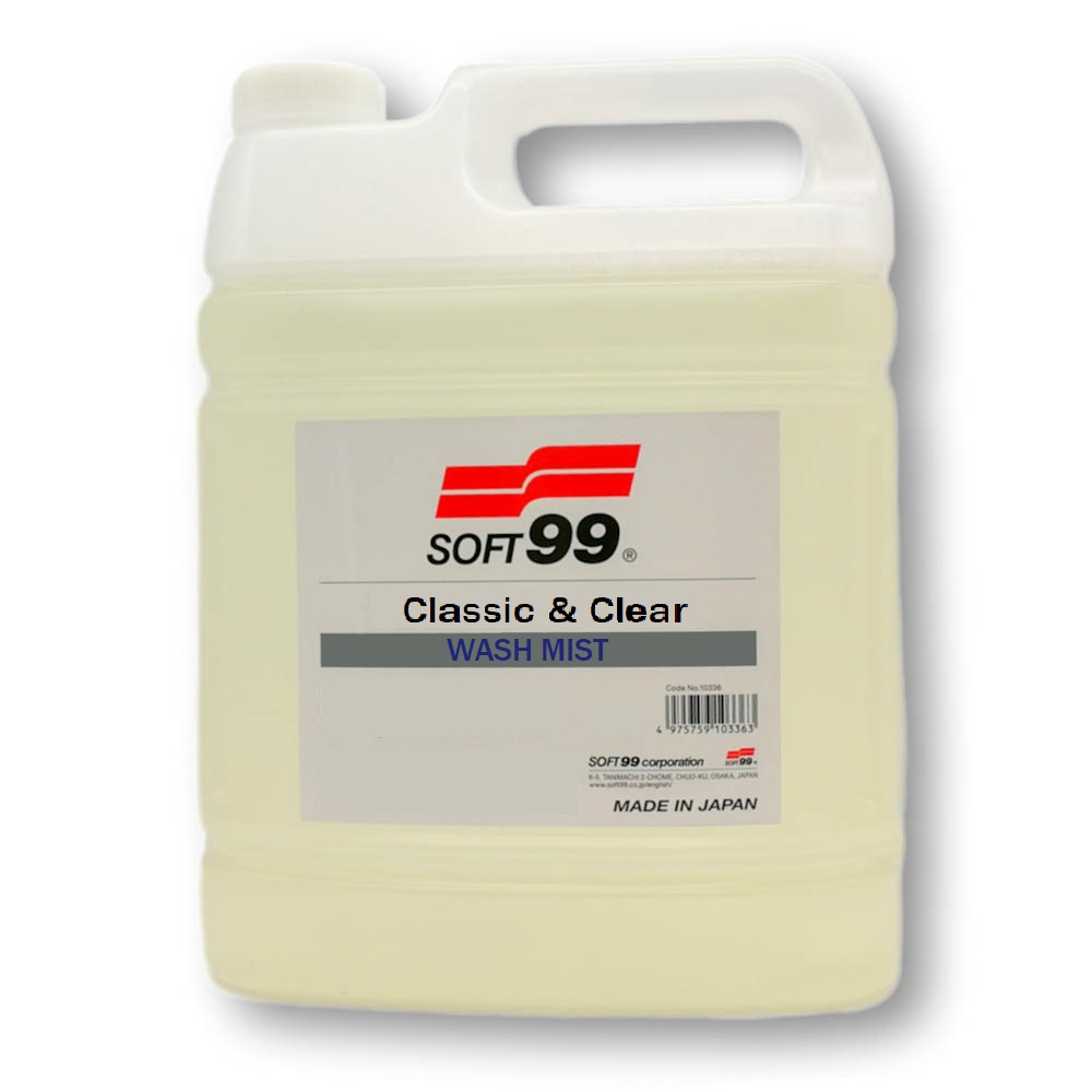 Soft99 Wash Mist 4L - produkt do czyszczenia wnętrza samochodu 1 Soft99 Wash Mist 4L - produkt do czyszczenia wnętrza samochodu