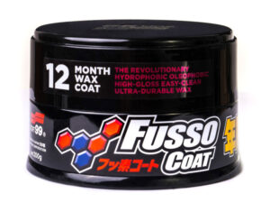 Soft99 New Fusso Coat 12 Months Wax Dark 200g - wosk do ciemnych lakierów