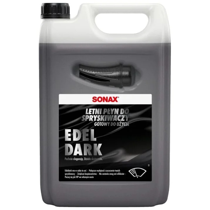 Sonax Edel Dark 4L - letni płyn do spryskiwaczy 1 Sonax Edel Dark 4L - letni płyn do spryskiwaczy