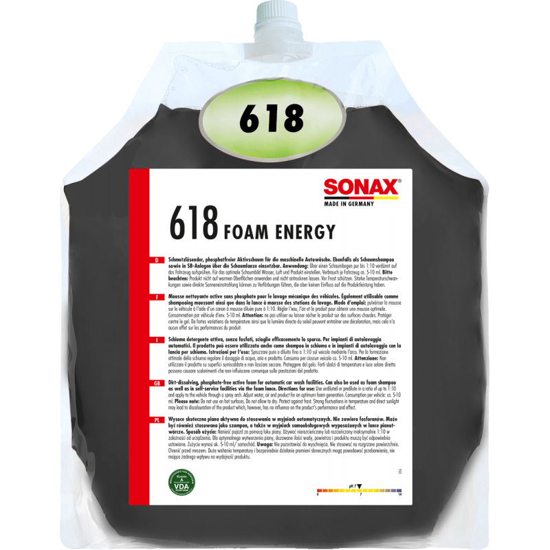 SONAX Profiline Piana Aktywna Energy 5L