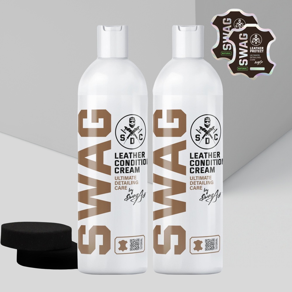 Swag LEATHER CONDITIONER CREAM SET - produkt do impregnacji tapicerki skórzanej 1 Swag LEATHER CONDITIONER CREAM SET - produkt do impregnacji tapicerki skórzanej