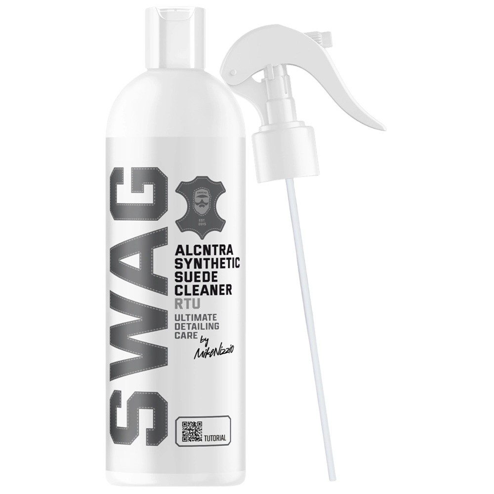 Swag ALCNTRA SYNTHETIC SUEDE CLEANER RTU 500ml - środek do czyszczenia alcantary 1 Swag ALCNTRA SYNTHETIC SUEDE CLEANER RTU 500ml - środek do czyszczenia alcantary