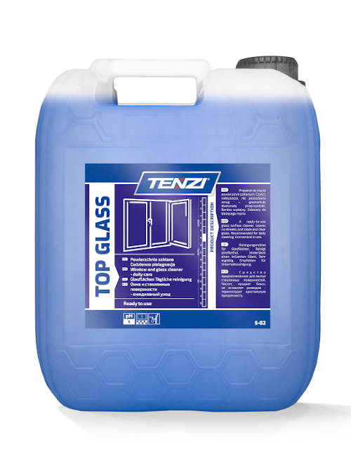 Tenzi Top Glass 5L - płyn do mycia szyb 1 Tenzi Top Glass 5L - płyn do mycia szyb