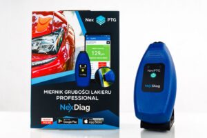NexPTG Professional PL w pudełku - bezprzewodowy miernik grubości lakieru