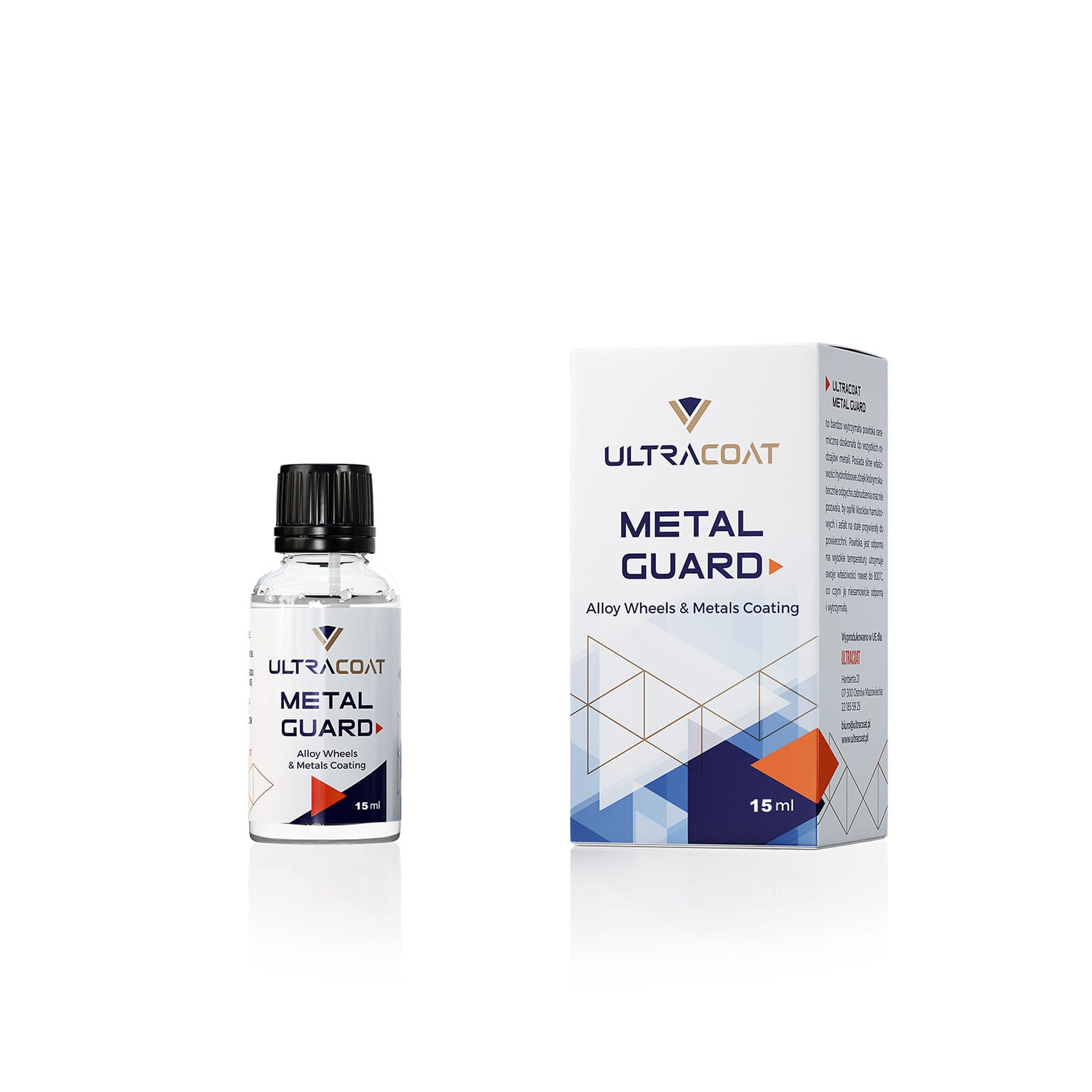 Ultracoat Metal Guard 15ml - powłoka ceramiczna na felgi i metal 1 Ultracoat Metal Guard 15ml - powłoka ceramiczna na felgi i metal