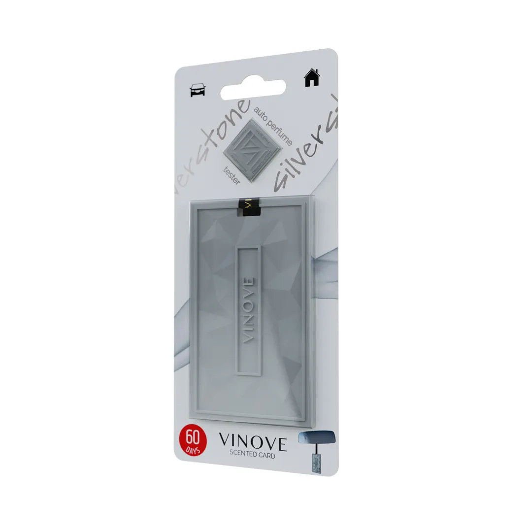 Vinove Scented Card Silverstone - zawieszka zapachowa 1 Vinove Scented Card Silverstone - zawieszka zapachowa